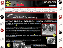 Tablet Screenshot of k-9playtimeinc.com